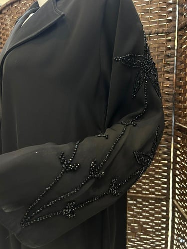 عباية قماش كويتي موديل 6949