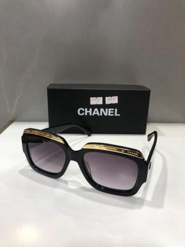 نظارة لون اسود /ذهبي 719