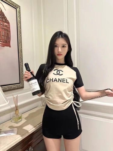 تشيرت ابيض /اسود موديل 1321