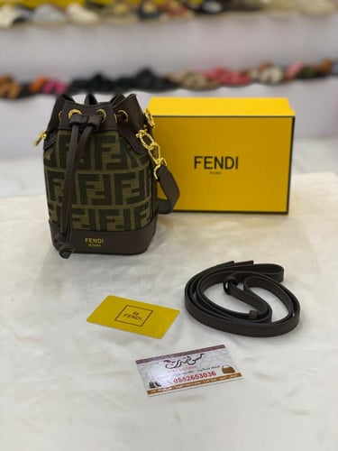 شنطة صغيرة زيتي /بني 16977