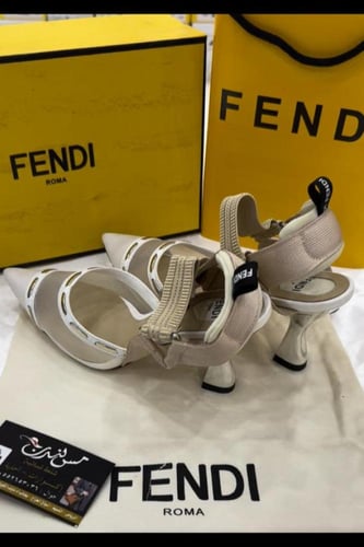 كعب ابيض شفاف 16790