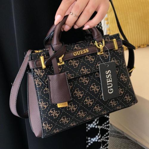 شنطة وسط اسود /بني 16705