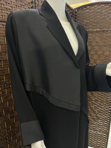 عباية قماش كويتي موديل 6946