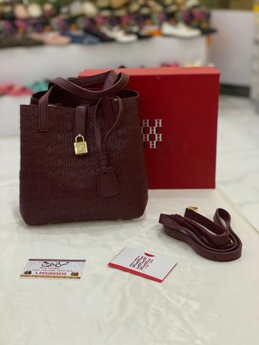 شنطة وسط عنابي 470368