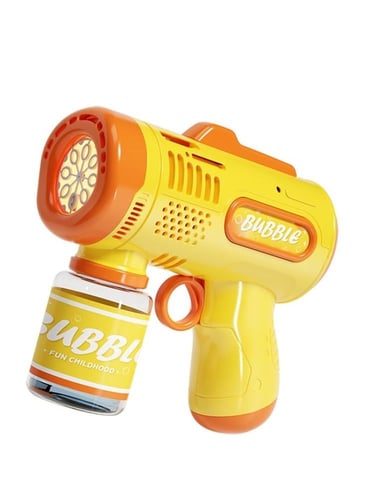 مسدس الفقاعات المضيء للأطفال - متعة الفقاعات مع أض...