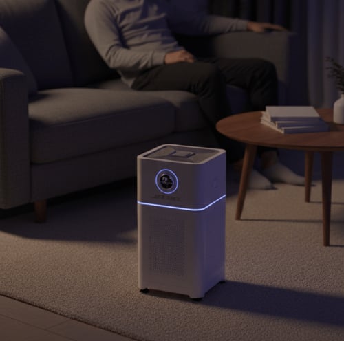 جهاز تنقية وترطيب وتعقيم الهواء الذكي Jeebel – فلت...