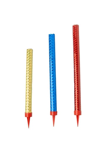 شموع كيك اعياد ميلاد سباركلينج للحفلات