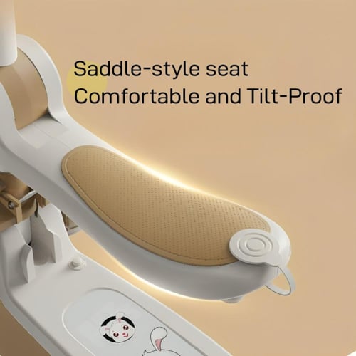 سكوتر أطفال 3 في 1 مع مقعد قابل للتعديل وإضاءة LED