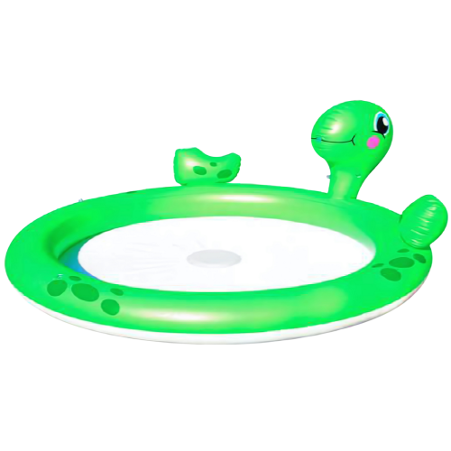 مسبح السلحفاة المرح للأطفال مع نافورة مياه رشاشة –...