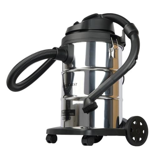 مكنسة كهربائية سيلفر كريست 25 لتر 2200 واط جاف ورط...