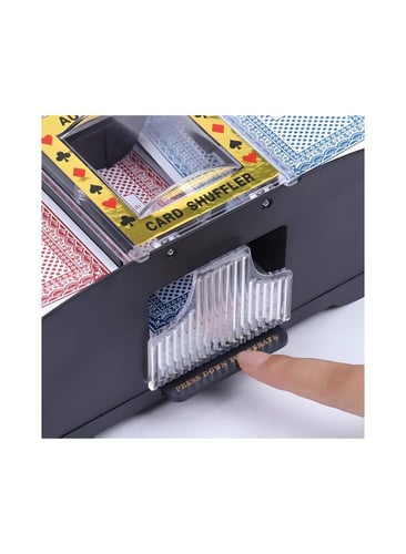 آلة خلط ورق اللعب الأوتوماتيكية السريعة - موزع بطا...