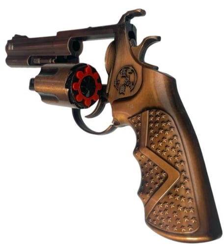 مسدس حديد للأطفال مع كاتم صوت - لعبة مسدس معدني وا...