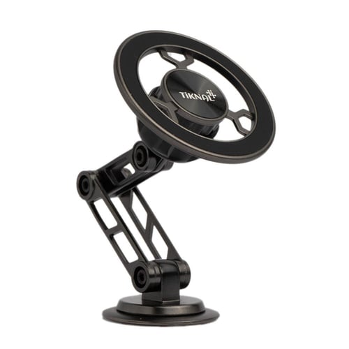 حامل جوال السيارة المغناطيسي الذكي 720°: تثبيت قوي...