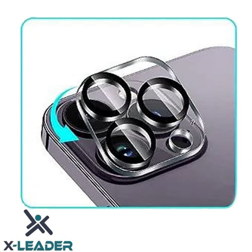 واقي عدسة كاميرا ايفون زجاجي ثلاثي الأبعاد فائق ال...