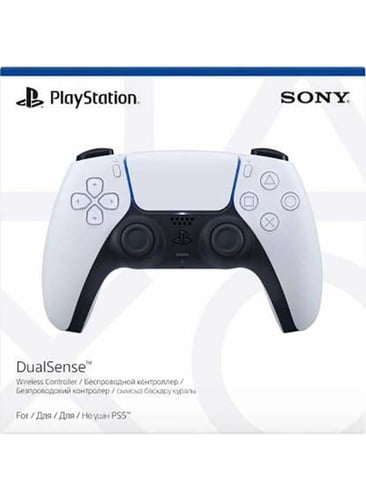 يد تحكم بلايستيشن 5 DualSense لاسلكية - لون أبيض -...