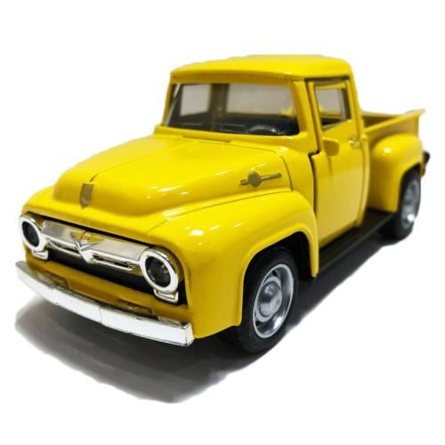 سيارة جمس بهبهاني ميني كلاسيكية صفراء للأطفال - لع...