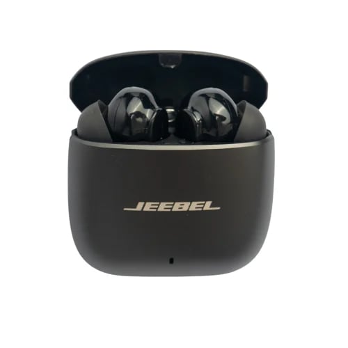 بدون كرتون خارجي – سماعة JEEBEL BOOST B355 لاسلكية رياضية بعزل ضوضاء ومقاومة للماء