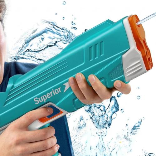 مسدس ماء كهربائي للأطفال قابل للشحن مع تعبئة أوتوم...