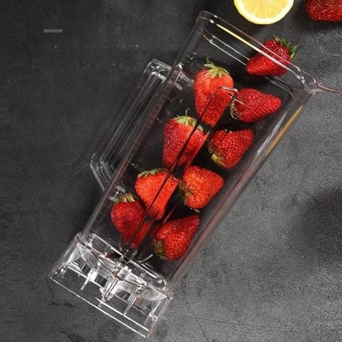 وعاء خلاط سيلفر كرست 2 لتر - بلاستيك شفاف مقاوم لل...