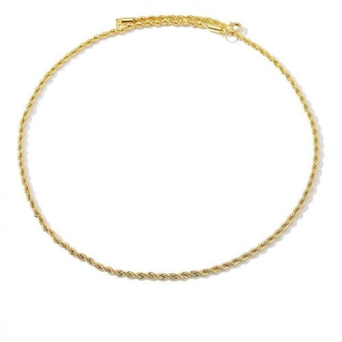 سلسلة تشين ذهبية من الستانلس ستيل مضاد للصدأ