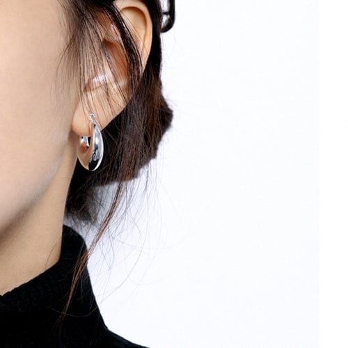 حلق هاواي من الفضة الاسترليني عيار 925