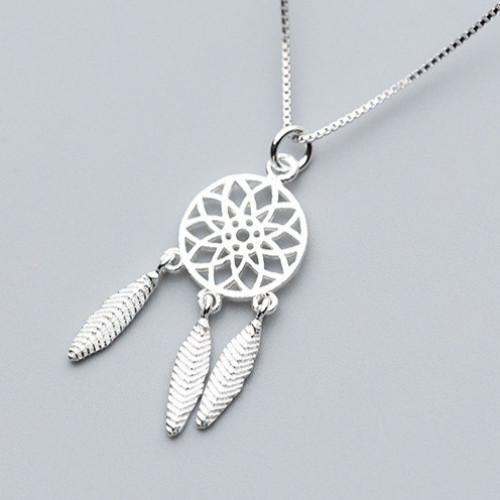 سلسلة صائد الاحلام من الفضة الاسترليني عيار 925