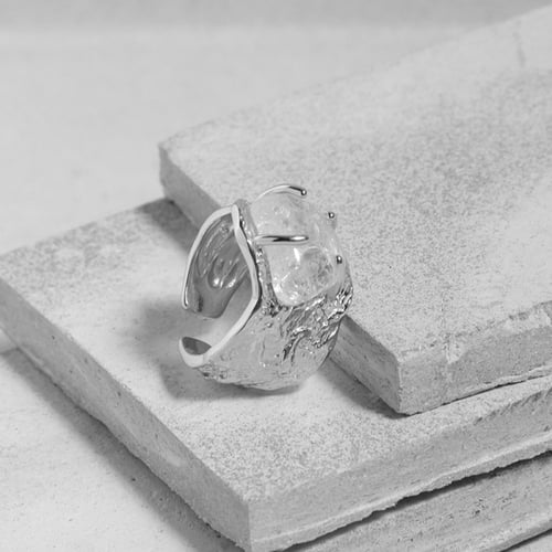 خاتم فينوس من الفضة الاسترليني عيار 925 مزينة بالك...