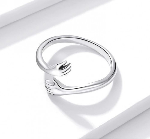 خاتم عناق من الفضة الاسترليني عيار 925