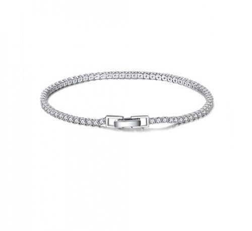 اسوارة تينيس من الفضة الاسترليني عيار 925 والزيركو...