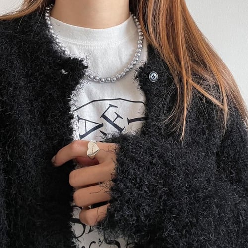 خاتم حب من الفضة الاسترليني عيار 925 مزين بكلمة lo...