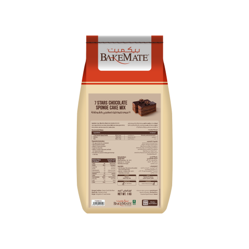 بيكميت ٧ نجوم خليط كيك إسفنجي بالشوكولاتة 1 كجم