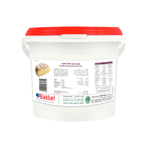 باكبيل كريمة ناعمة بنكهة الفانيلا 12 كجم