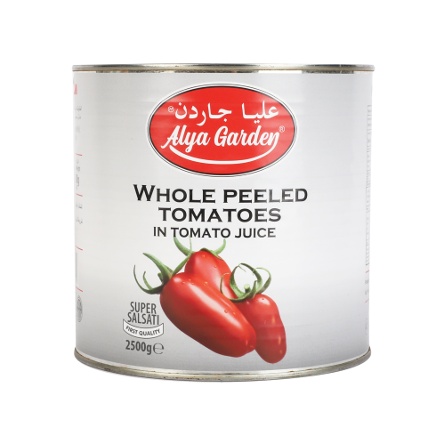 عليا جاردن طماطم كاملة مقشرة 2.5 كجم