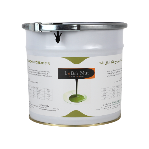 ليبري نوت كريمة فستق مع قطع فستق 31% 3 كجم