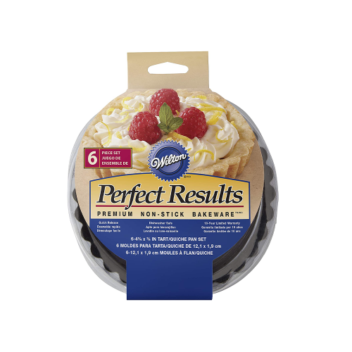 ويلتون يش بيرفكت ريزالتس صينية تارت 4 انش 6 قطع