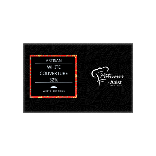 ألست شوكولاتة كوفرتور أقراص بيضاء 32% 5 كجم