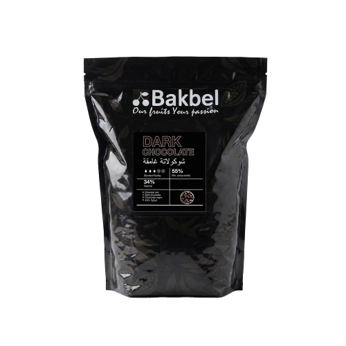 باكبيل شوكولاتة كفرتور دارك 55% 5 كجم