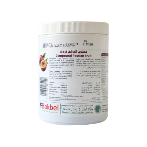 باكبيل معجون الباشن فروت 1 كجم