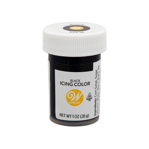 ويلتون جل ملون غذائي اسود 28 جم