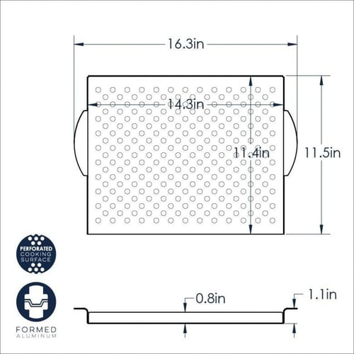 نورديك وير صينية شواء غير لاصقة