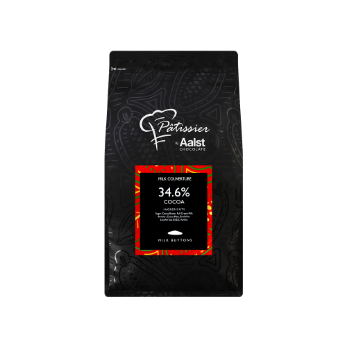 ألست شوكولاتة كوفرتور أقراص بالحليب 34.6% 2.5 كجم