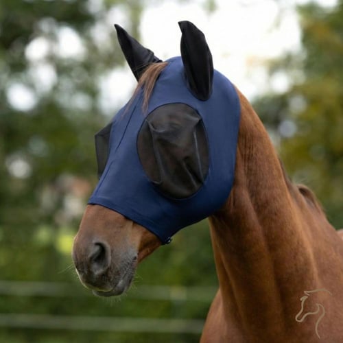 قناع ذباب مطاطي بالاذنين (وسط)