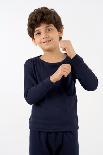 بيجامة انترلوك حراري اطفالي-ولادي-شبابي