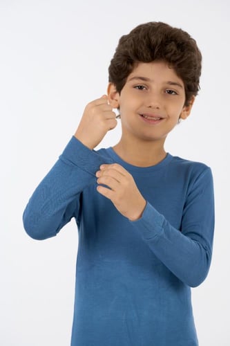 بيجامة ثرميل سجنتشر اطفالي-ولادي-شبابي