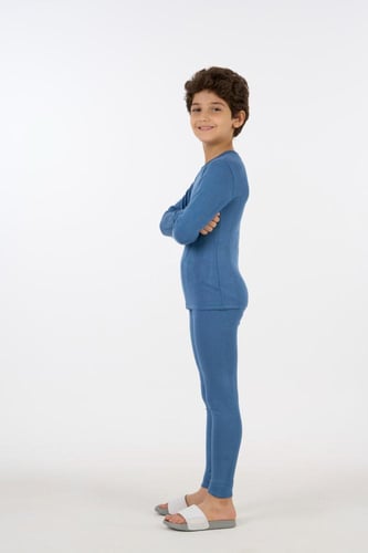 بيجامة ثرميل سجنتشر اطفالي-ولادي-شبابي