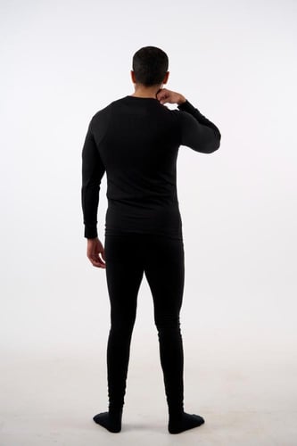 بيجامة ثرميل سوفت رقبة دائرية رجالي