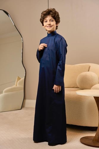ثوب ملون صيفي شبابي اليد ساده والرقبه سادة من مقاس...