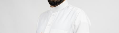 ثوب رجالي زرار كبك