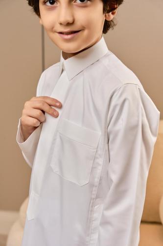 ثوب قلاب اليد سادة من مقاس 41 الى 52