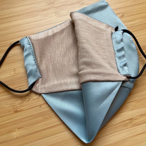 كمام بقصة نقاب-بيبي بلو حرير